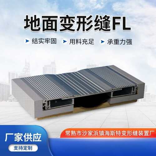 地面变形缝FL 不锈钢建筑地坪伸缩缝 铝合金平面楼地面伸缩缝