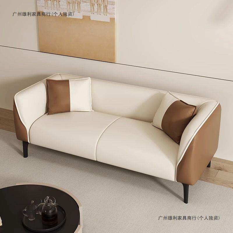 简约组合沙发小户型网红客厅科技布现代简约单人双人三人卧室轻奢