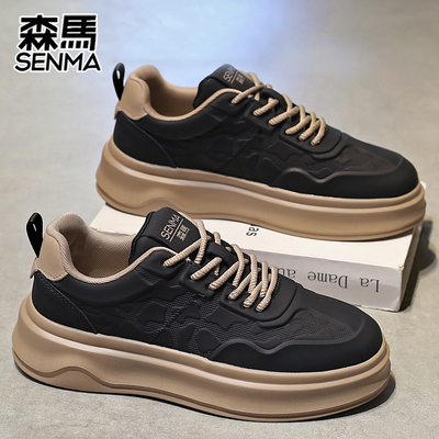 森马男鞋秋潮透气休闲防滑运动鞋