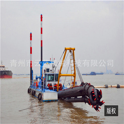 浅水河道水库清淤船 广东小型绞吸船 液压清淤船尾矿库挖泥船