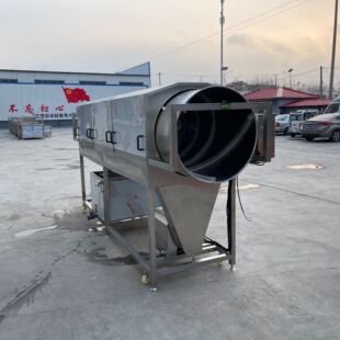 葛根全自动不锈钢滚筒清洗机小龙虾滚筒清洗机鱿鱼仔软包装 清洗机