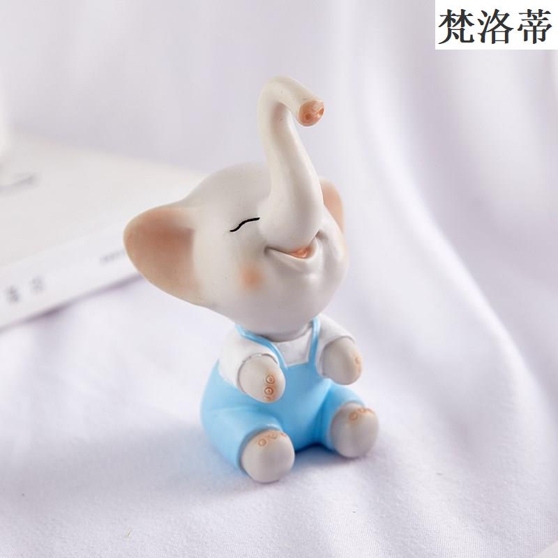 新款创意可爱芭小摆件车载结婚七礼人物送象新情侣一对夕礼蕾物情