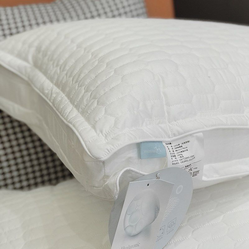 【柔肤立体枕】Zijpe简约全棉单人枕头80s宽边护颈枕48*74cm枕芯,床上用品,枕头/枕芯,淘宝优惠券,粉丝福利购,淘宝优惠卷