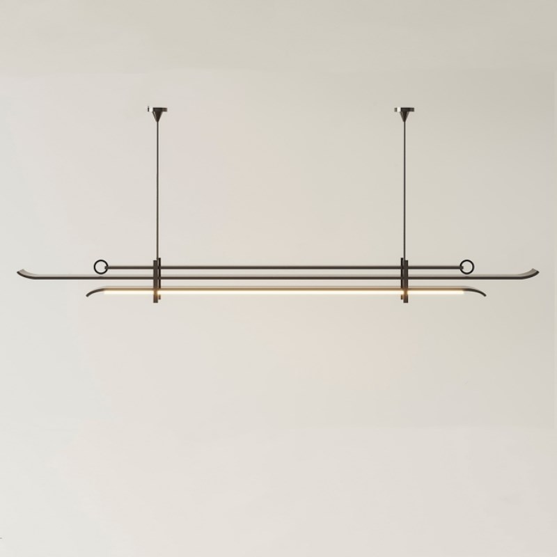 设计师款客厅餐厅吊灯新中式创意个性会客室茶室吧台简约网红灯具