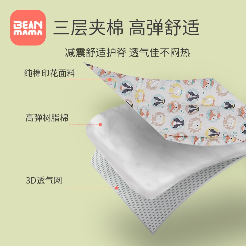 遛娃神器坐垫冬天丸丫普洛可v8v18X6配件溜娃车通用秋冬婴儿推车