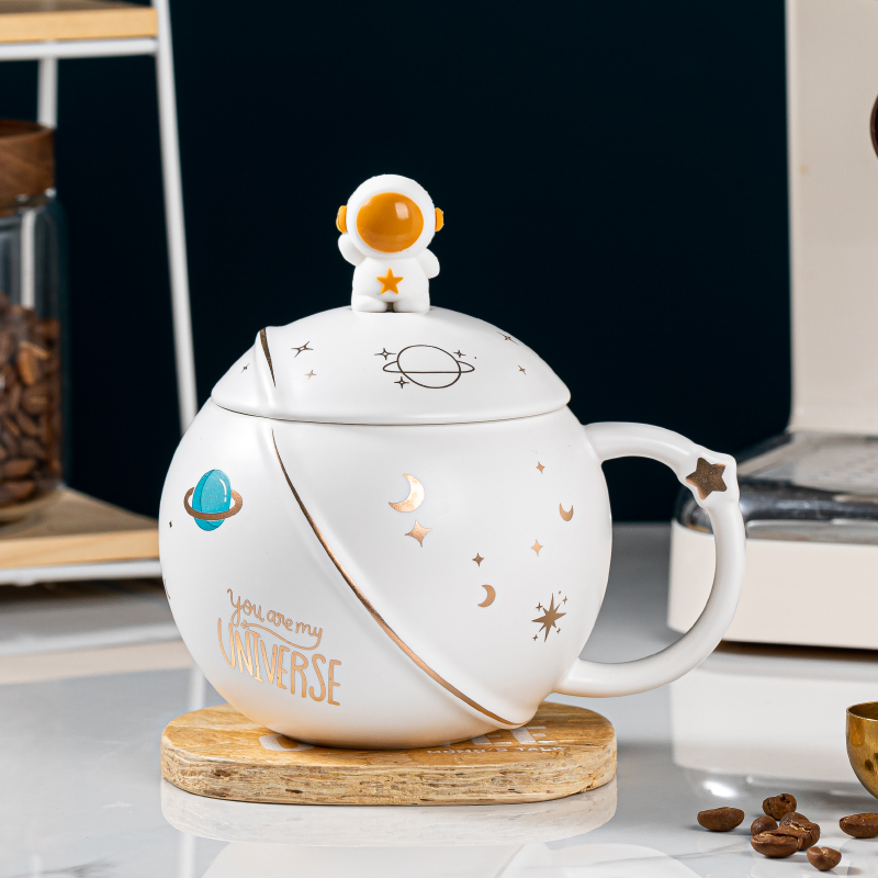 圣诞节礼品实用星球马克杯礼盒套装员工生日结婚回礼女伴娘伴手礼