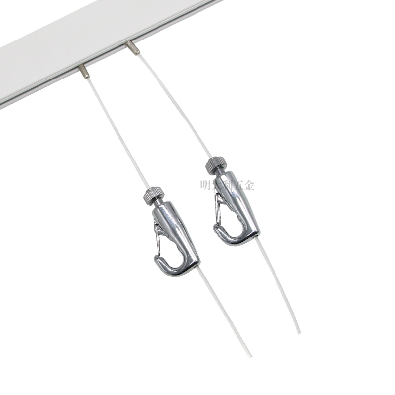 家庭油画素描画大厅走廊展示挂画吊绳尼龙线挂画器隐藏式挂画轨道