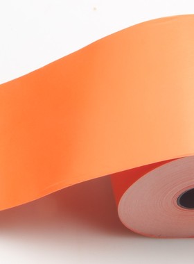 彩色打印纸80x80热敏纸黄色厨房出票机叫号小票纸餐饮前台打印纸