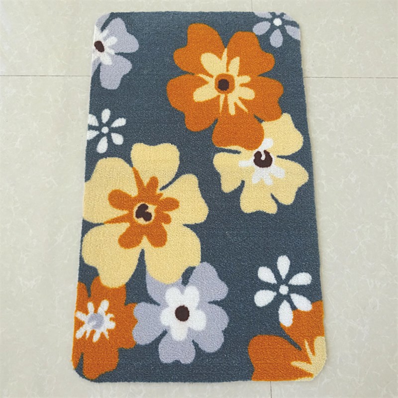 地垫门垫进门厨房卫生间吸水防滑垫吸油加厚田园风机洗PVC底包邮