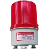 LTE 警报灯闪烁灯LED声光报警器220V24V12V警示爆闪灯 1101J旋转式