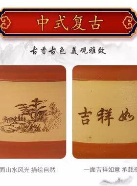 陶瓷花盆粗陶超大花盆家用落地紫砂兰花盆庭院种树铁树盆发财树盆