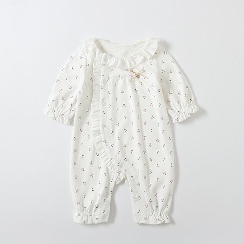 2023秋款新生儿印花哈衣爬爬服韩版连体衣婴儿衣服idea9536