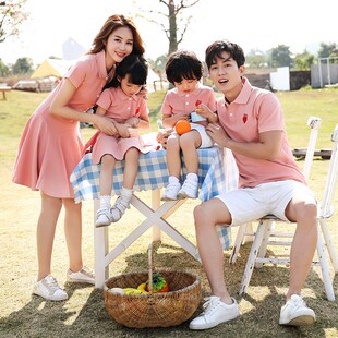 网红亲子装夏装2025新款洋气炸街母子母女装连衣裙兄妹姐弟装套装