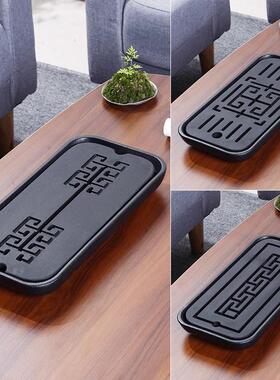 陶瓷储茶水排tsy-tdtc盘水乌金石小型茶台式简约家中用长方形办公