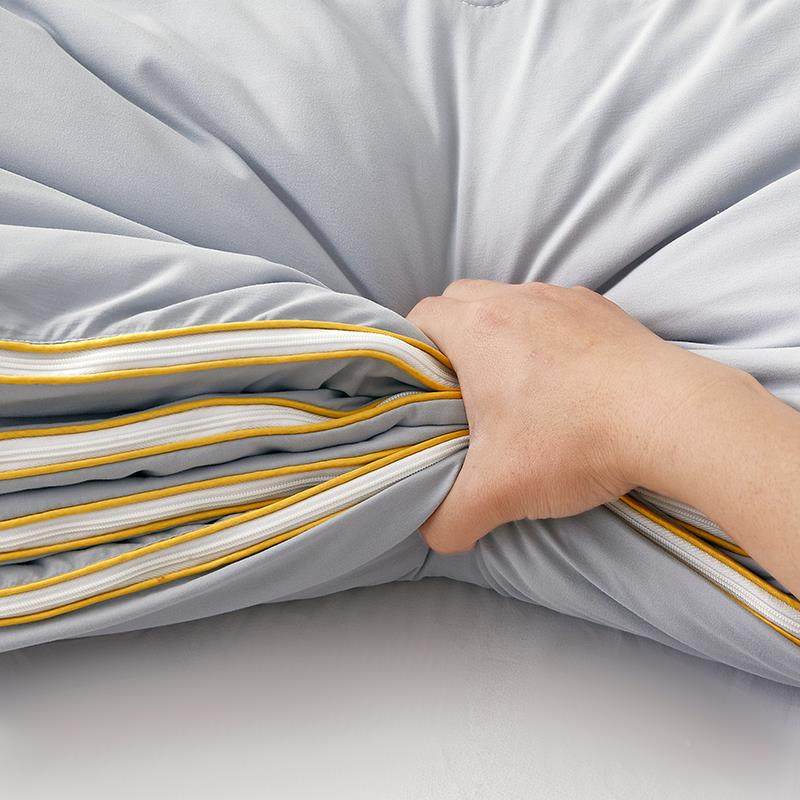 蚕丝被子被芯WHS子母被人合一拉链款春二秋夏凉被夏被双单人空调