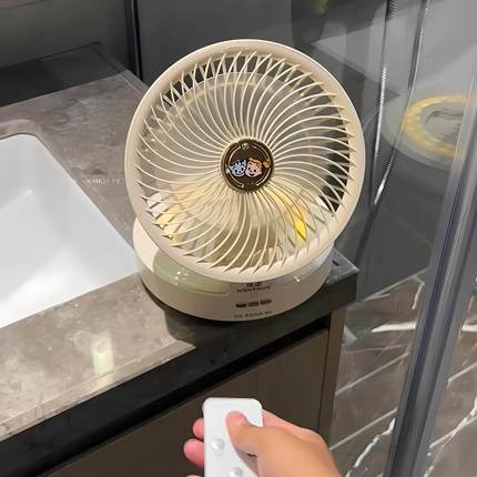 【蹲坑好物】无品牌\/叠循环扇usb壁充电长续航摇头台两用可式携