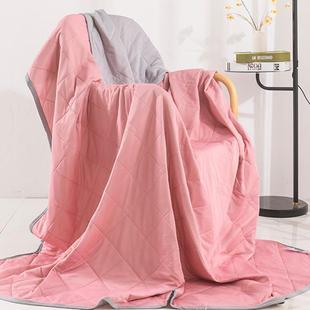 明超H322008双家纺a类凉感凉面料夏被单人人可机花洗空调被夏季印