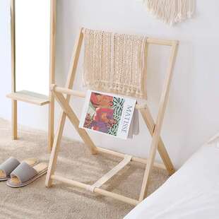 儿童成人卧室床尾床边晚上睡觉放隔夜衣服的神器不占空间挂衣架