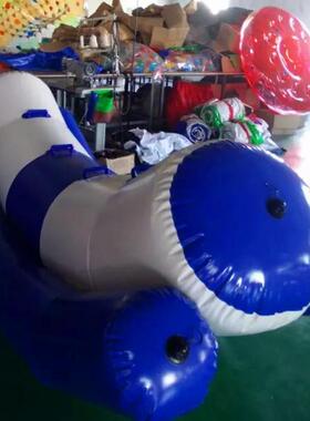 厂家新款水上乐具园充气产品跷跷板设水上游艺儿SSWJ06施童玩运动