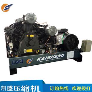 工厂供应压力30bar活塞空压机分供应船HTA-100X式机用空压机罐体