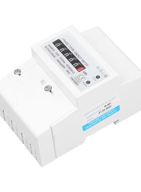 导轨式AGW单相计度器显示电kWh家用电度表量电2能表20V230V010A