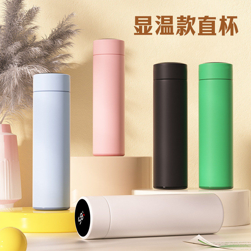 智能温显保温杯男女士高档水杯男女便携PT  智能实拍商品图