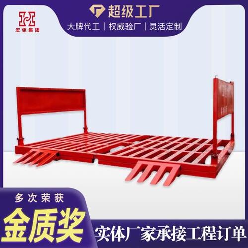 工地洗车机全自动滚轴式洗车机车辆冲洗平台免基础平板式洗车机