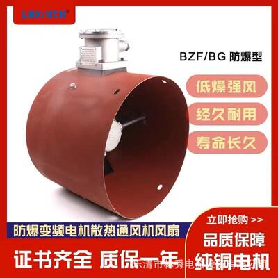 直供BG防爆变频风机BG-160A变频通风机变频电机专用风机G轴流风机