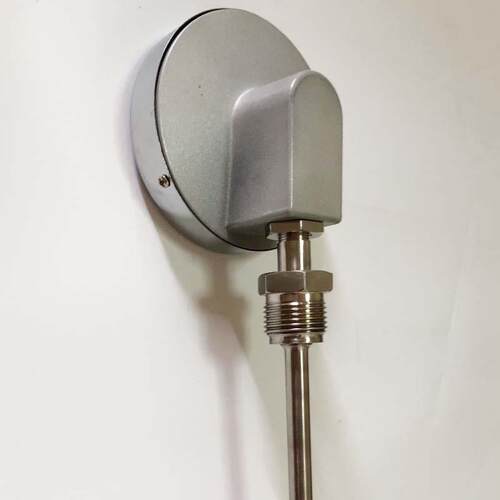 上海巨翱双金属温度计WSS-411不锈钢0-300℃工业锅炉管道测温表