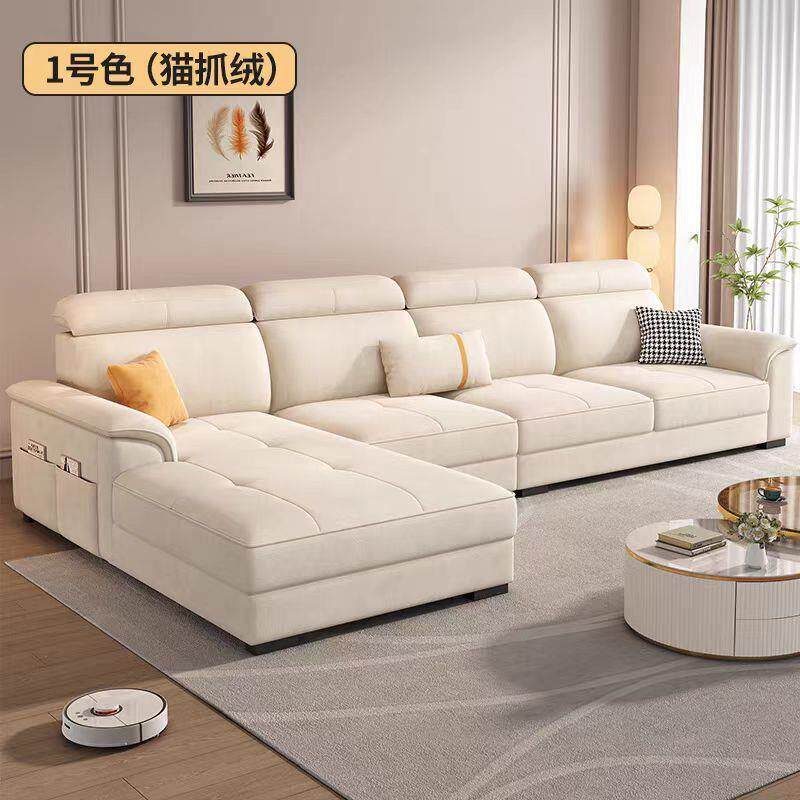 布艺沙发布艺沙发客厅小户麻布沙发科技布免洗可拆型洗奶风妃贵油