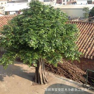 厂家供应 大型仿真绿植物 工程景观大仿真榕树 人造榕树 茂盛榕树