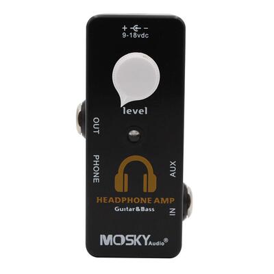 MOSKYAUDIO HEADPHONE AMP 吉他效果器 耳放效果器