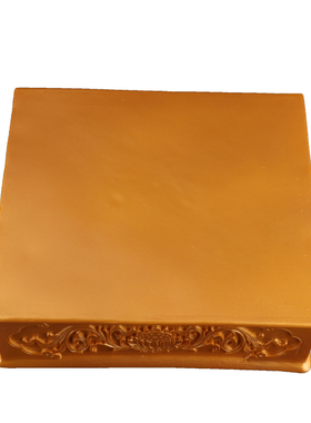 观音财神佛像底座加高拜彷实木长方形佛像莲花摆件浮雕垫凸起