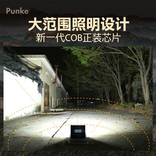 别墅外墙射灯户外景观照明投光灯防水落地灯室外建筑酒店洗墙灯光