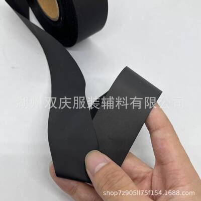 厂家黑色单面复合聚酯带强韧耐用合支持小供批直IKL量定制多规格