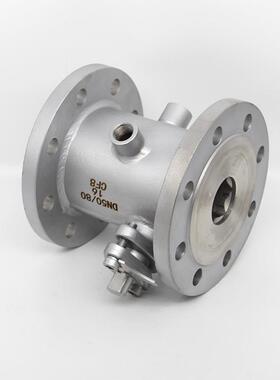 不钢保温球阀B41F一体式法兰高温阀Q门气426锈动