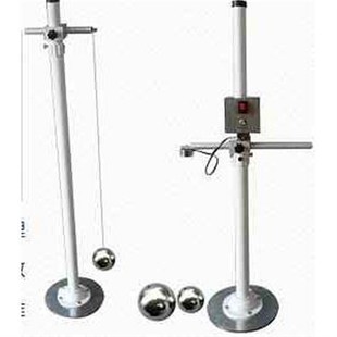 外墙外保温系统抗冲击性试验装置材料试验摆动垂直装饰板现场落球