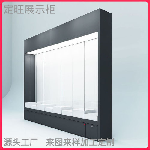 厂家定制玻璃展示柜博物馆展台开关门的柜台展馆智能柜智能感应