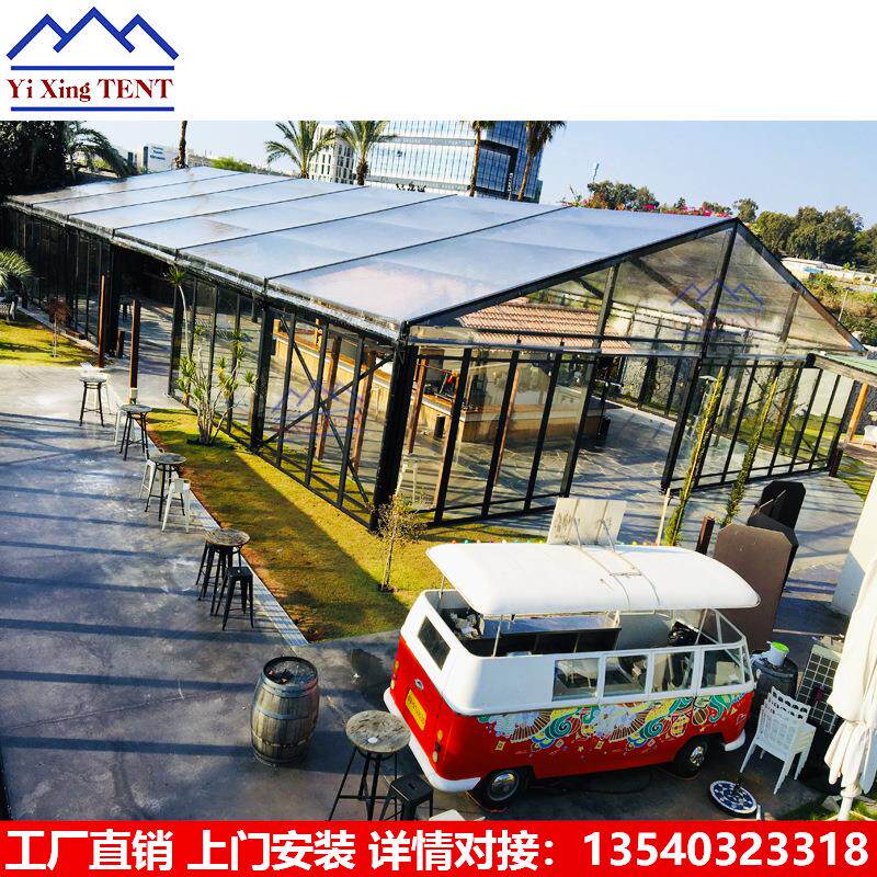 Transparentweddingtent户外铝合金结构婚庆篷房透明婚礼帐篷