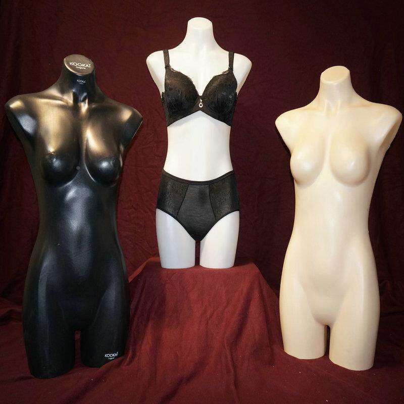 人体模特服店展示道具肩胶底带灯光装模特道具胶无品牌/底平LED灯