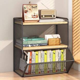 多书桌收纳置物架办公室桌17062577上档案资料收卧纳柜室能梳妆台