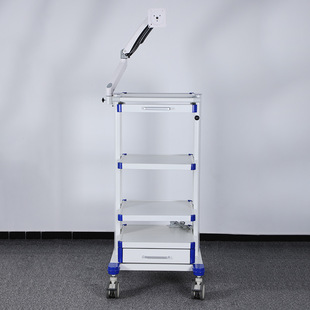 台车内窥镜手术仪器推车关节镜腹腔镜泌尿镜架子搬运车多层收纳