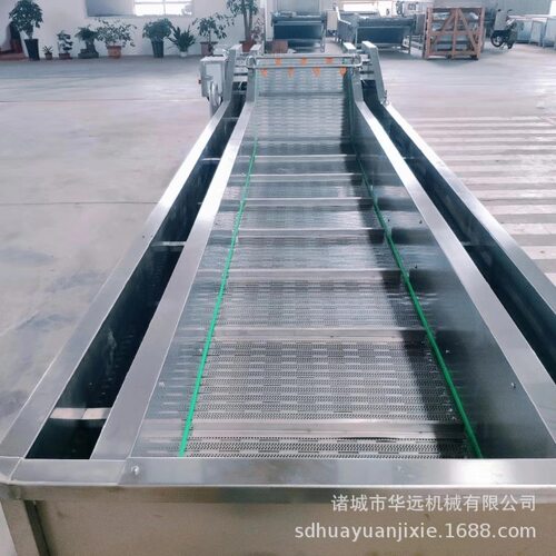 竹笋加工设备 商用大型果蔬清洗设备 连续式蔬菜加工流水线