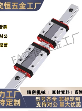 IAC01/02/05/06/41/42-H8 H10 H13/H16-L95/L100/L75微型直线导轨