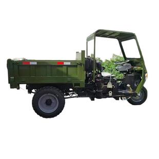 农用柴工坡油三轮车建筑地程自卸翻斗养殖拉粮爬工载重三XUA马子