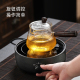 陶瓷新款 电陶炉煮茶专用养生壶小型咖啡摩卡迷你茶炉高端保温底座