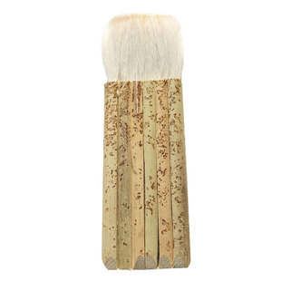 竹管羊毛笔刷板刷排笔刷软毛国画水彩颜料乳胶漆刷排刷底纹笔画画