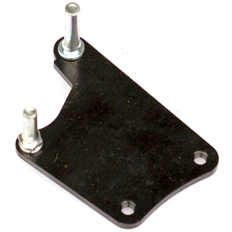 小龟迅鹰电动踏板摩托车前后碟刹改装固定支架通用转接码卡钳配件