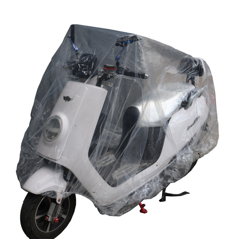 电动车挡雨罩车衣踏板车膜遮阳盖防晒四季通用加厚透明防尘罩包邮