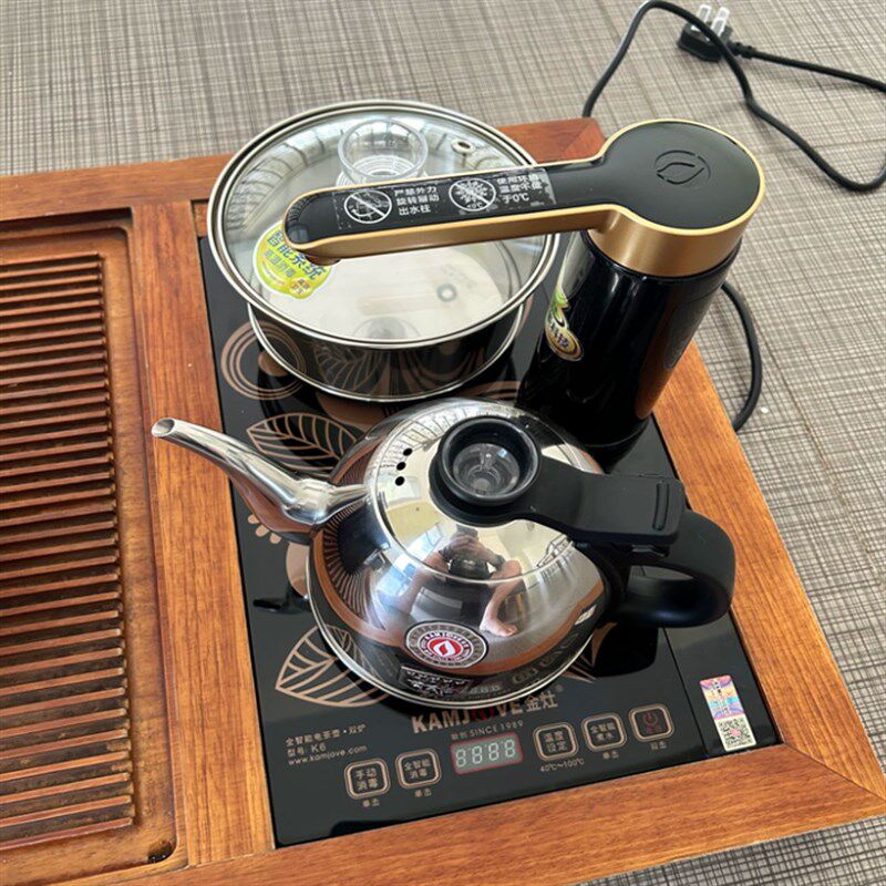 金灶k6全智能自动上水恒温电热水壶电茶炉茶艺炉茶桌茶台泡茶茶具,厨房电器,电热水壶,淘宝优惠券,粉丝福利购,淘宝优惠卷